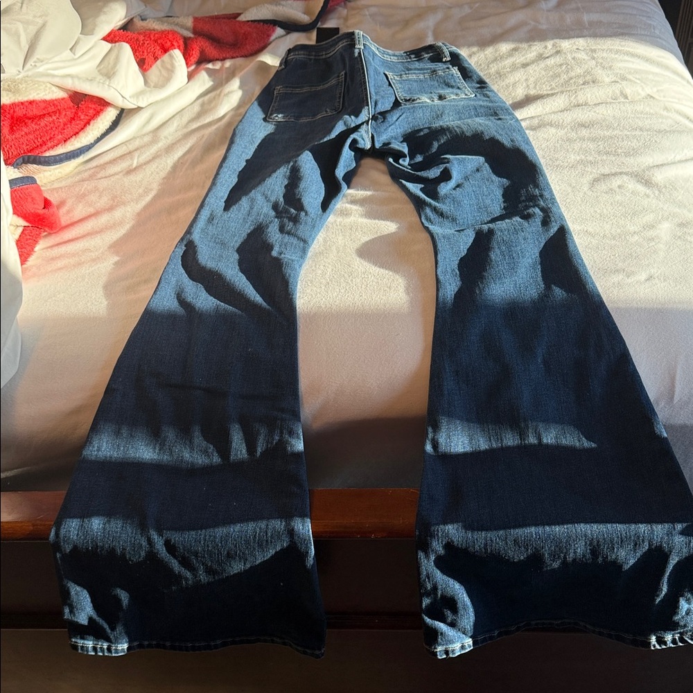 Willow Boutique Women's Classic Blue Boot Cut Jeans - Picture 5 of 5